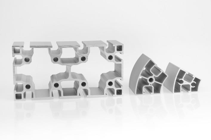Pawilon 6, stoisko 91 ALUTEC KK Profile z modułu 20 z rowkiem 5 Nowe profile systemu Alutec.