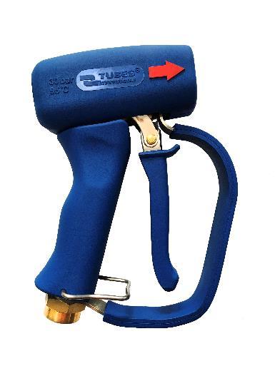 Pawilon 8, stoisko 3 TUBES INTERNATIONAL SP. Z O.O. PISTOLET DO WODY BLUE KING Pistolet do wody do zastosowań przemysłowych.