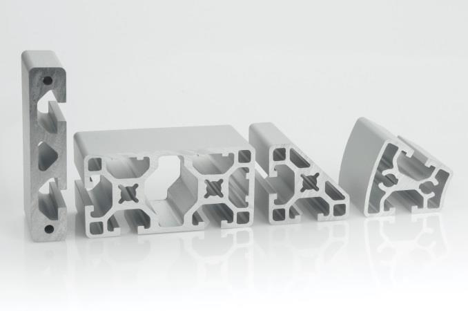 ALUTEC KK Profile z modułu 40 z rowkiem 8 Nowe profile systemu Alutec.