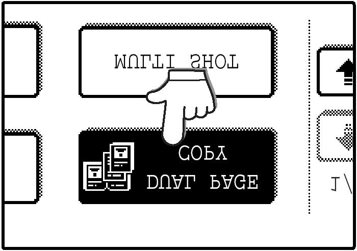 Voľba funkcie [Príklad ] [Príklad ] Položky, ktoré sú pri zobrazení obrazovky zvýraznené, sú už zvolené a po stlačení tlačidla [OK] sú aktívne.