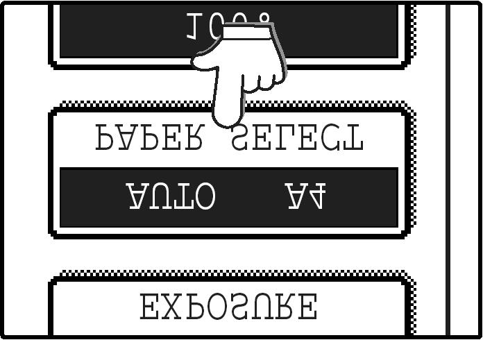 UŽITOČNÉ FUNKCIE KOPÍROVANIA POHĽADNICA Predná a zadná strana pohľadnice alebo vizitky sa skopíruje na jeden list papiera. Táto funkcia je vhodná na kópie pre certifikáciu a pomáha šetriť papier.