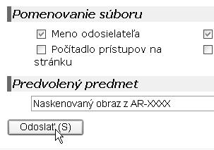 58 V rámčeku ponuky kliknite na "Sieťové skenovanie". Zobrazí sa stránka Nastavenia sieťového skenovania. Zvoľte si spôsob prenosu, ktorý budete používať.