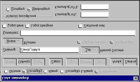 Aby określić kolor, należy wybrać myszą czarne okienko dla stanu 0 (Fałsz, Wył). Pojawi się paleta kolorów. Wybierz myszą z palety kolor dla stanu 0.