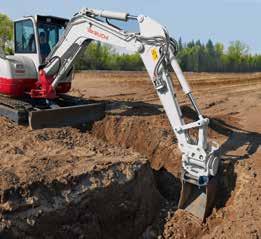 różnych narzędzi i zapisać w pamięci. Dla pierwszej dodatkowej linii hydraulicznej maksymalna moc litrowa to 54,0 l/min.