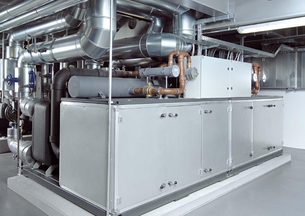 Ciepło odpadowe Pompa ciepła 1 200 w zakładach Viessmann w Allendorfie wykorzystuje