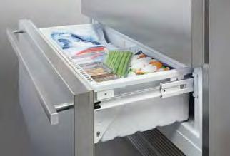 CBNes 6256 PremiumPlus Klasa efektywności energetycznej: n Zużycie energii w ciągu 365 dni / 24 h: 322 / 0,881 kwh Całkowita pojemność netto: 471 l (Chłodziarka: 357 l / w tym szuflady BioFresh: 68 l
