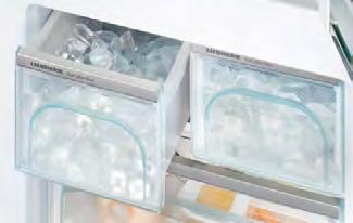 Chłodziarko-zamrażarki 70 70 60 CBNPes 5758 Premium Klasa efektywności energetycznej: K ¹ Zużycie energii w ciągu 365 dni / 24 h: 157 / 0,430 kwh ¹ Całkowita pojemność netto: 381 l (Chłodziarka: 275