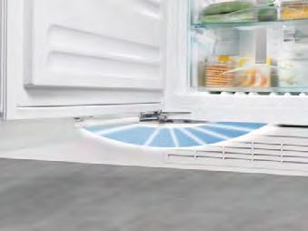 IceMaker z funkcją wyłączenia automatycznie zadba o uzupełnienie zapasu w szufladach.