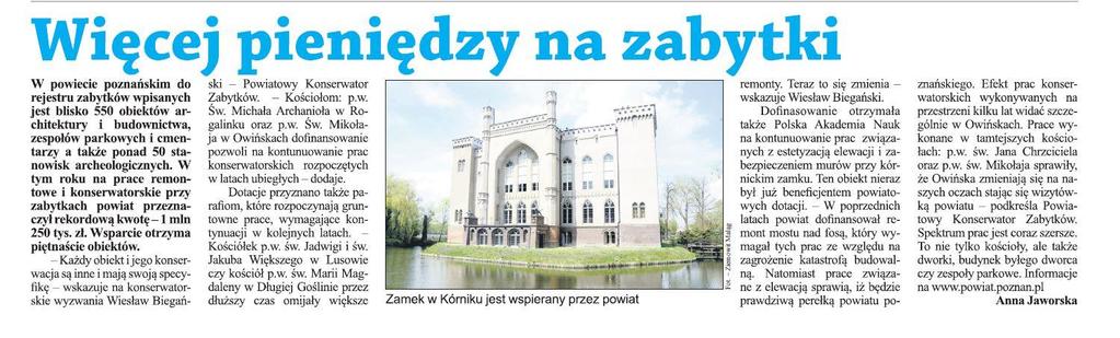 Tabela 7. Tematy Telewizyjnej Powiatowej17. według kategorii Telewizyjna Powiatowa17.