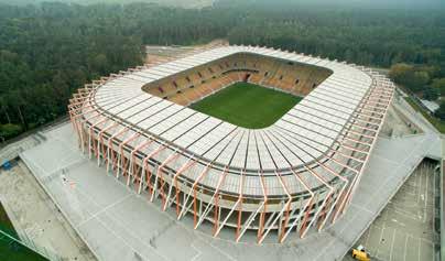 Białymstoku Stadion Waldstadium we Frankfurcie Niemcy