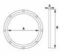 Mufy i tuleje Redukcja z opaską 180 N x KW D SYMBOL A B C PN 125 x 90 1070554 203 81 52 10 125 x