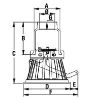 Zawory ssawne Netwell Zawór stacjonarny 290 GW fi SYMBOL A B C D E F G PN 2 ½ 1070046 143 184 352 259 70 329 33 10 3 1070047 143 184 352 259 70 329