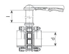 Zawory klapowe SYSTEM PVC - U Zestaw zawór: FXD + komplet tulei i kołnierzy ze śrubami FXF D SYMBOL E Z Z1 Z2 B C DN PN 63 1120877 185 77 92.5 174 38 270 65 10 75 1120878 185 59 92.