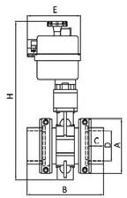 1230015 H55 155 61 210 300 477 100 110 1230022 H55 161 71 228 328 499 113 SYSTEM PVC-U Zawór klapowy z siłownikiem elektrycznym EFV D SYMBOL SIŁOWNIK A B C Z K 63 1290018 H55 428 136 172 18x4 125-145