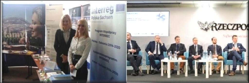 Udział w wydarzeniach w kraju działania informujące o programie i transgranicznej współpracy polsko-saksońskiej (spotkania