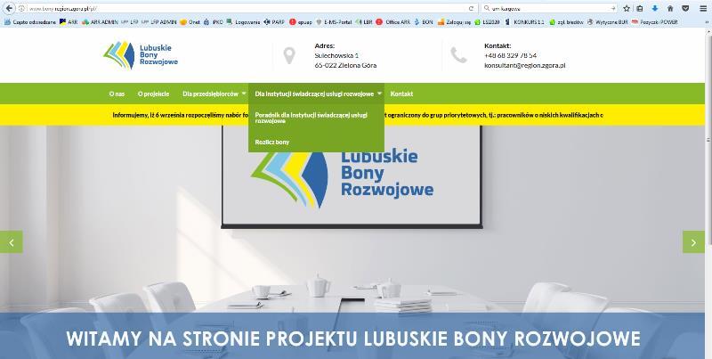 DLA PRZEDSIĘBIORCÓW: Regulamin Naboru i Uczestnictwa w Projekcie Poradnik Przedsiębiorcy DLA