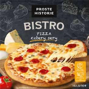 PIZZA Pizza z kurczakiem i szpinakiem 435 g Proste Historie BISTRO to