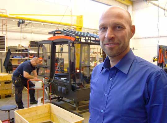 GLOBAL EXPANSION Foto: StockXpert Tomas Stålnert Det tysklandsbaserade företaget Bomag som är ledande inom komprimeringsteknik, den österrikiska kranexperten Palfinger och den franska specialisten på