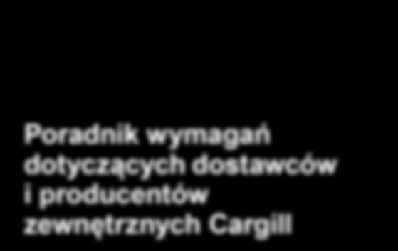 zewnętrznych Cargill Wersja 3.