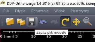 Każdy zamek po ustaleniu jego pozycji za zębie musi zostać zablokowany (zmiana koloru z czerwonego na zielony).