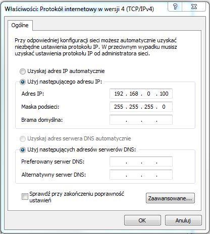Wykonaj formatowanie pamięci przy pierwszym uruchomieniu systemu lub podłączeniu nowej pamięci do serwera.