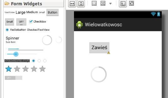 Myślę że komunikat tego wyjątku jest zrozumiały. Na potrzeby Androida powstał zupełnie osobny mechanizm wielowątkowości.