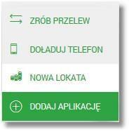Pulpit można wyświetlić także zamykając otwartą miniaplikację przyciskiem prawym, górnym rogu miniaplikacji: umieszczonym w Dostępny na pulpicie przycisk umożliwia szybkie przejście bezpośrednio z