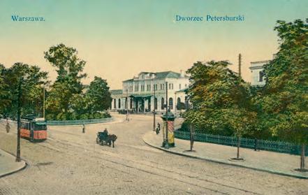 1945-2000 r. funkcjonowanie zastępczych budynków dworcowych 1944-45 r.