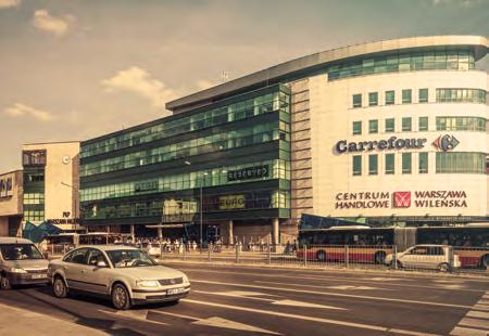 Samochodem pod Pałac Kultury i Nauki można dojechać w kwadrans to naprawdę szybko!