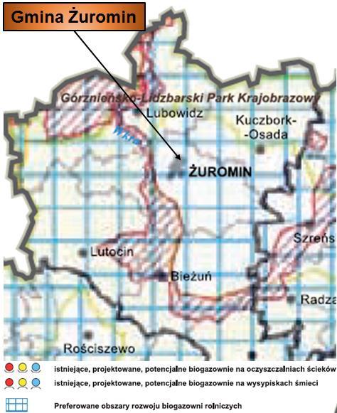 Obecnie ocenia się, że biomasa jest źródłem energii odnawialnej o największym potencjale do wykorzystania w Polsce. Również na terenie Gminy Żuromin wykorzystywana jest energia z biomasy.