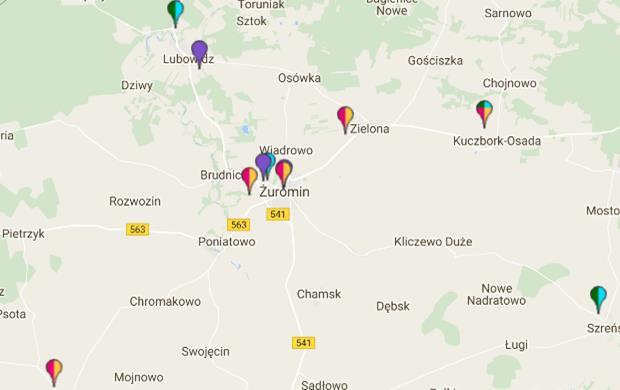 INSTALACJE RADIOKOMUNIKACYJNE Na obszarze Gminy Żuromin zlokalizowane są pojedyncze stacje bazowe telefonii komórkowej.
