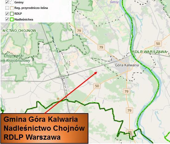 Przeprowadzona w 2013 r. inwentaryzacja wykazała, iż na terenie Gminy Góra Kalwaria znajduje się 417 215 m 2 wyrobów zawierających azbest w postaci falistych i płaskich płyt azbestowych.