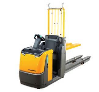 kompletacji z podnoszoną kabiną i obrotową karetką wideł typ EKX 410-412 maks.