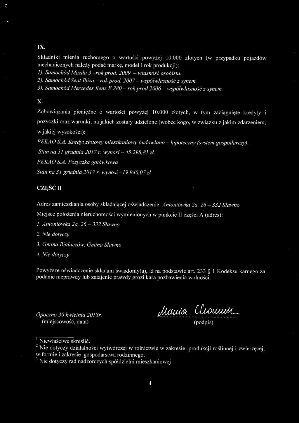 2 Nie dotyczy działalności wytwórczej w rolnictwie w zakresie produkcji
