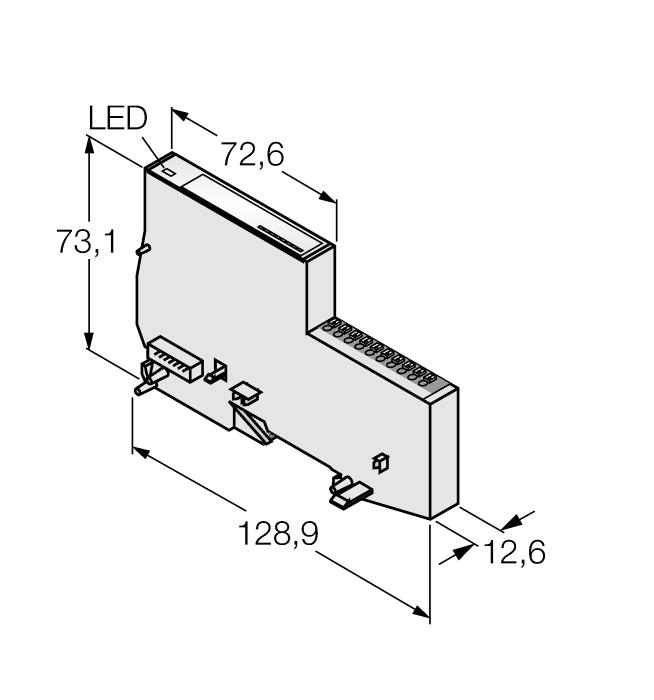 Akcesoria - funkcja BL67-4IOL 6827386 4-kanałowy moduł nadrzędny IO-Link dla systemu zdalnych I/ O BL67 BL20-E-4IOL