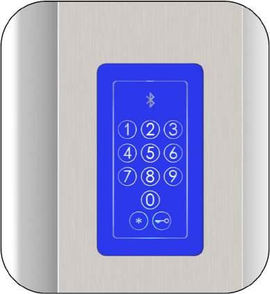 KLAWIATURA NUMERYCZNA IDENCOM BLUETOOTH&CODE