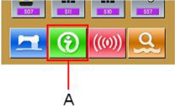 9. Funkcja informacyjna Panel posiada trzy aktywne funkcje informacji: 1) funkcja informująca o wymianie oleju (oliwienie), wymianie igły, czyszczeniu elementów maszyny operator wprowadza czas, po