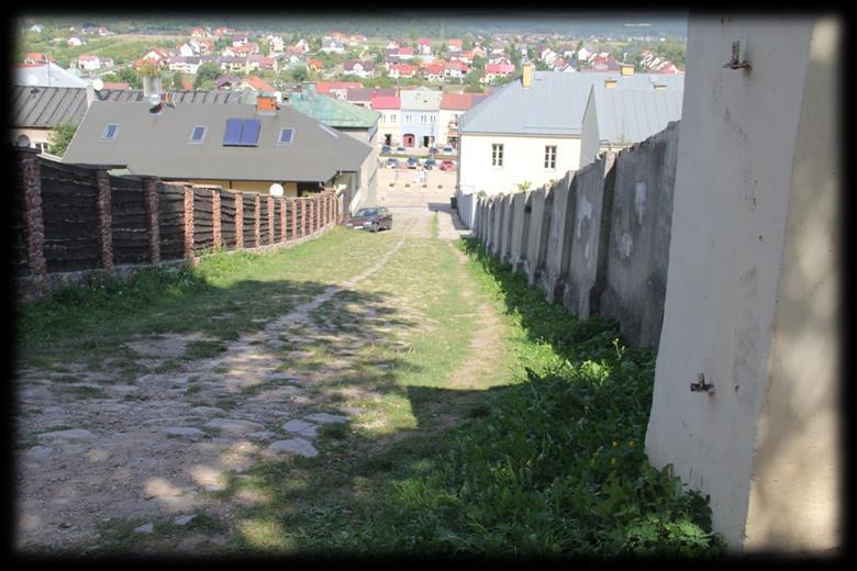 na którym przebiega