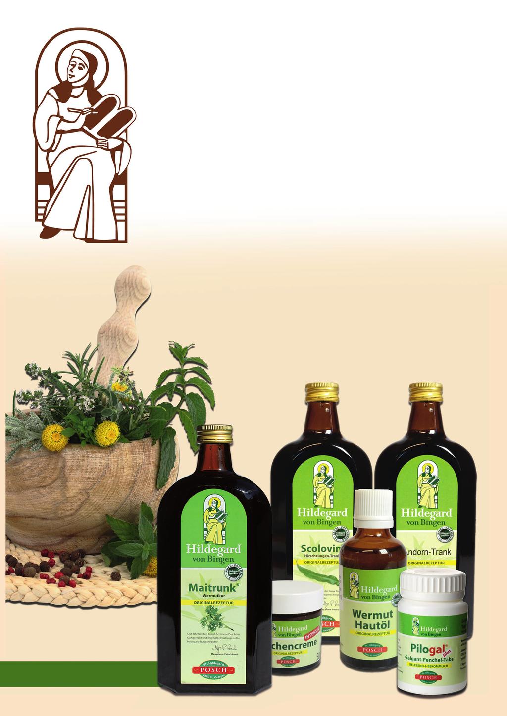 Św. Hildegarda Z BINGEN Szeroki wybór produktów zalecanych w medycynie św. Hildegardy.
