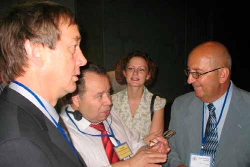 Na konferencji Międzynarodowe Perspektywy Pszczelarstwa Ukraińskiego (Kijów, 2007).