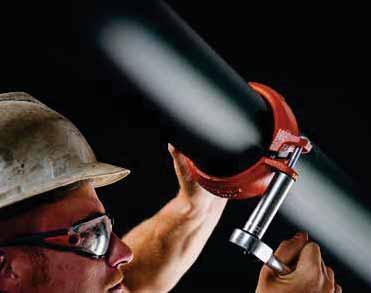 spowodować zranienie Wysyłane gotowe do instalacji 1 ¼ " DN32 DN300 Ciśnienia do 365 psi 2517 kpa 25