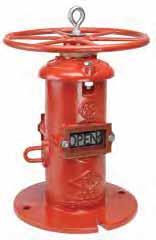 31 Rozmiary od 2 ½" " 73,0 mm DN300 Pionowe urządzenie wskazujące FireLock SERIE 774 Pobierz publikację 10.