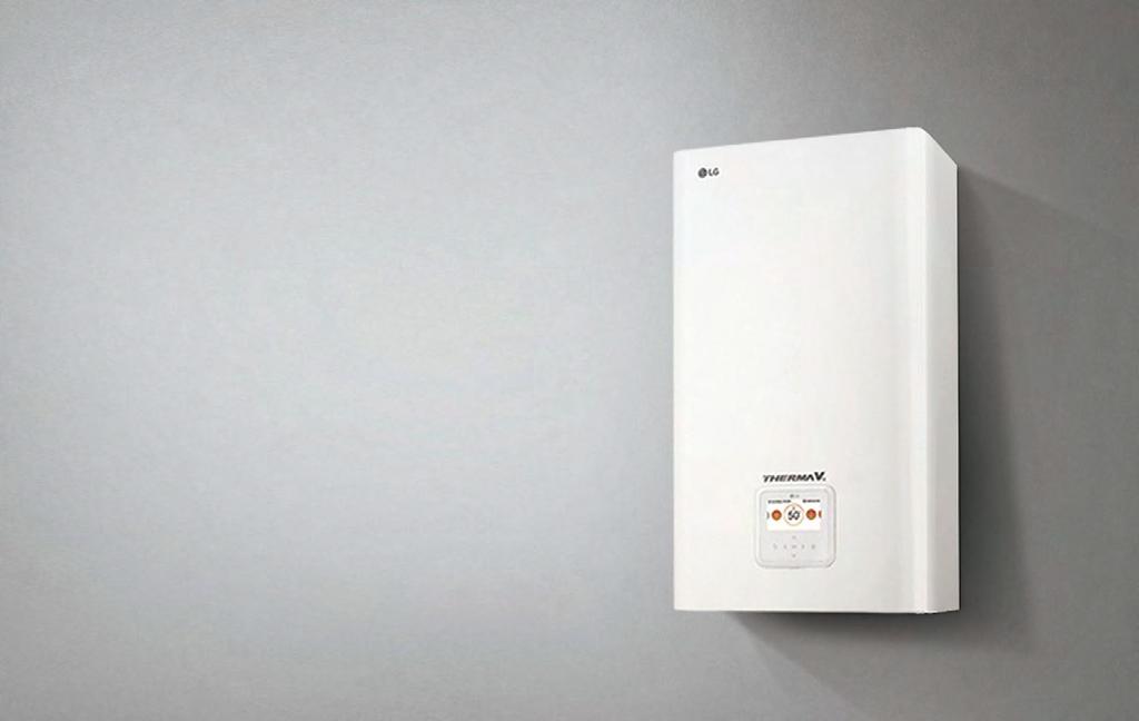 NAJWAŻNIEJSZE FUNKCJE- EFEKTYWNOŚĆ ENERGETYCZNA, NIEZAWODNOŚĆ, WYGODA. BEZ WBUDOWANEGO ZBIORNIKA NISKOTEMPERATUROWA POMPA CIEPŁA SPLIT OGRZEWANIE CHŁODZENIE Inverterowa sprężarka LG Electronics.