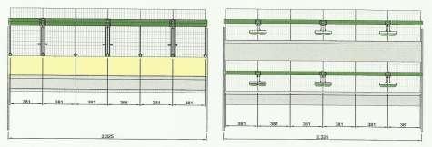 Fot. 5. Schemat ustawienia klatek dla samic i odchowu młodzieży.
