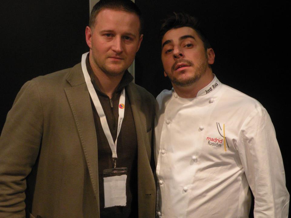 Warsztaty, Barcelona 2013 Pastry Chef Jordi Roca of El Celler de