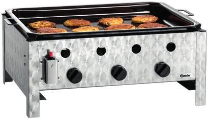 2002200 Piec przelotowy do pizzy 3550TB10 wsad: maks. Ø 32 cm stal szlachetna, komora: stal nierdzewna ruszt grillowy z zabezpieczeniem przed przechyleniem, szer. 710 x gł.