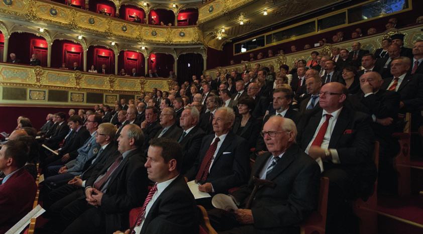 výročia spolupráce BUW a TUKE vzácnych hostí z Nemecka, ktorí stáli pri zrode - Ernst Andreas Ziegler a pri ďalšom rozvoji spolupráce - súčasný rektor prof. Dr. Lambert Koch.