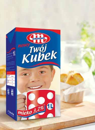 SUPERCENA Mleko świeże ŁACIATE 1 l zaw. tł.