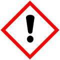 Piktogram(y): Hasło ostrzegawcze: Uwaga Zwroty wskazujące rodzaj zagrożenia: H319 Działa drażniąco na oczy H317 Może powodować reakcje alergiczną skóry Zwroty wskazujące środki ostrożności: P261