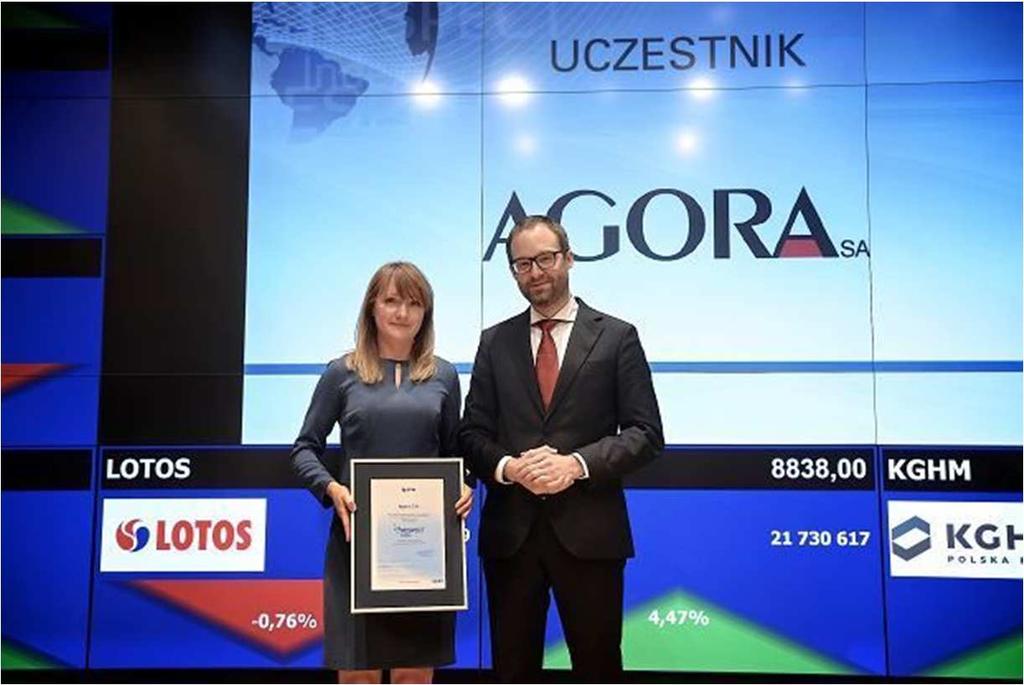 Spółki notowane w tym indeksie oceniane są jako zarządzane w sposób odpowiedzialny i zrównoważony, wykazują dużą atrakcyjność inwestycyjną, a dodatkowo charakteryzuje je m.in. wysoka jakość raportowania, poziom relacji inwestorskich czy ład informacyjny.